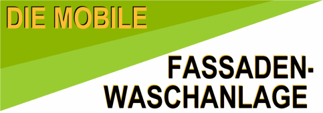 Die mobile Fassadenwaschanlage